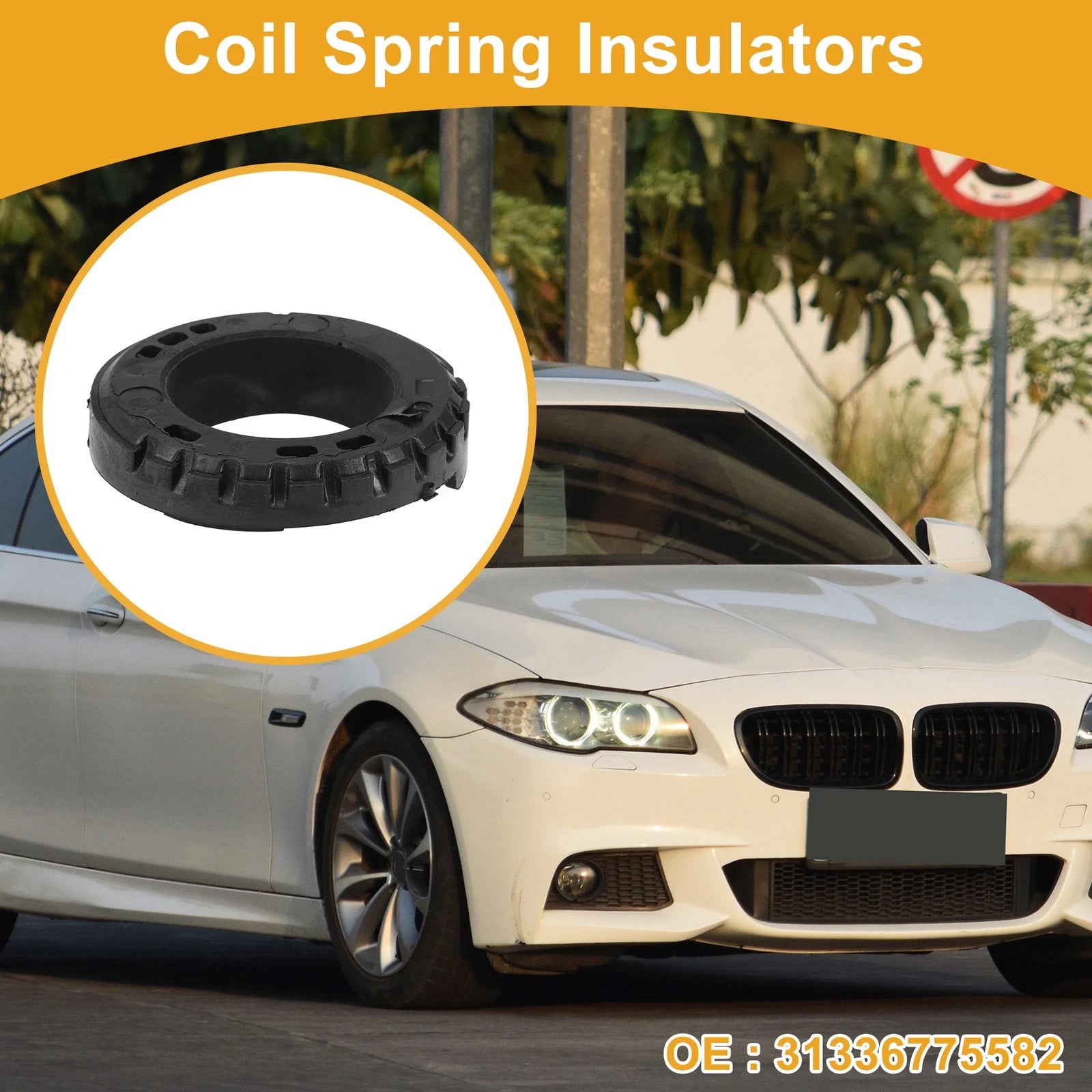 Lower Coil Spring Insulator Rubber for BMW F06 (2014–2018)