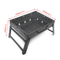 Foldable Compact Charcoal BBQ Grill for Camping (US)