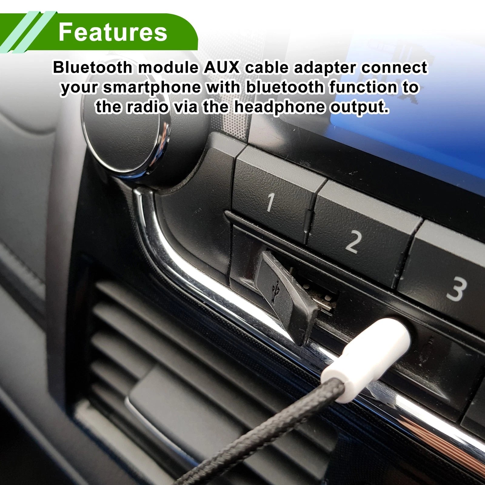 Bluetooth AUX Radio Harness Adapter Cable for BMW Z4 E85 (2003–2008)