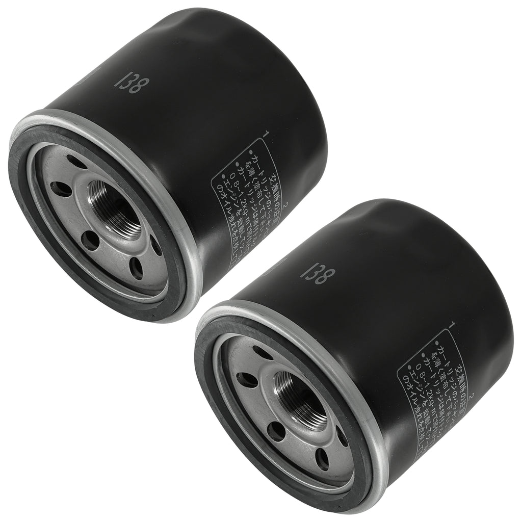 2 Pack Oil Filter Replacement for Suzuki VZR1800 M109R Boulevard (2006–2010)