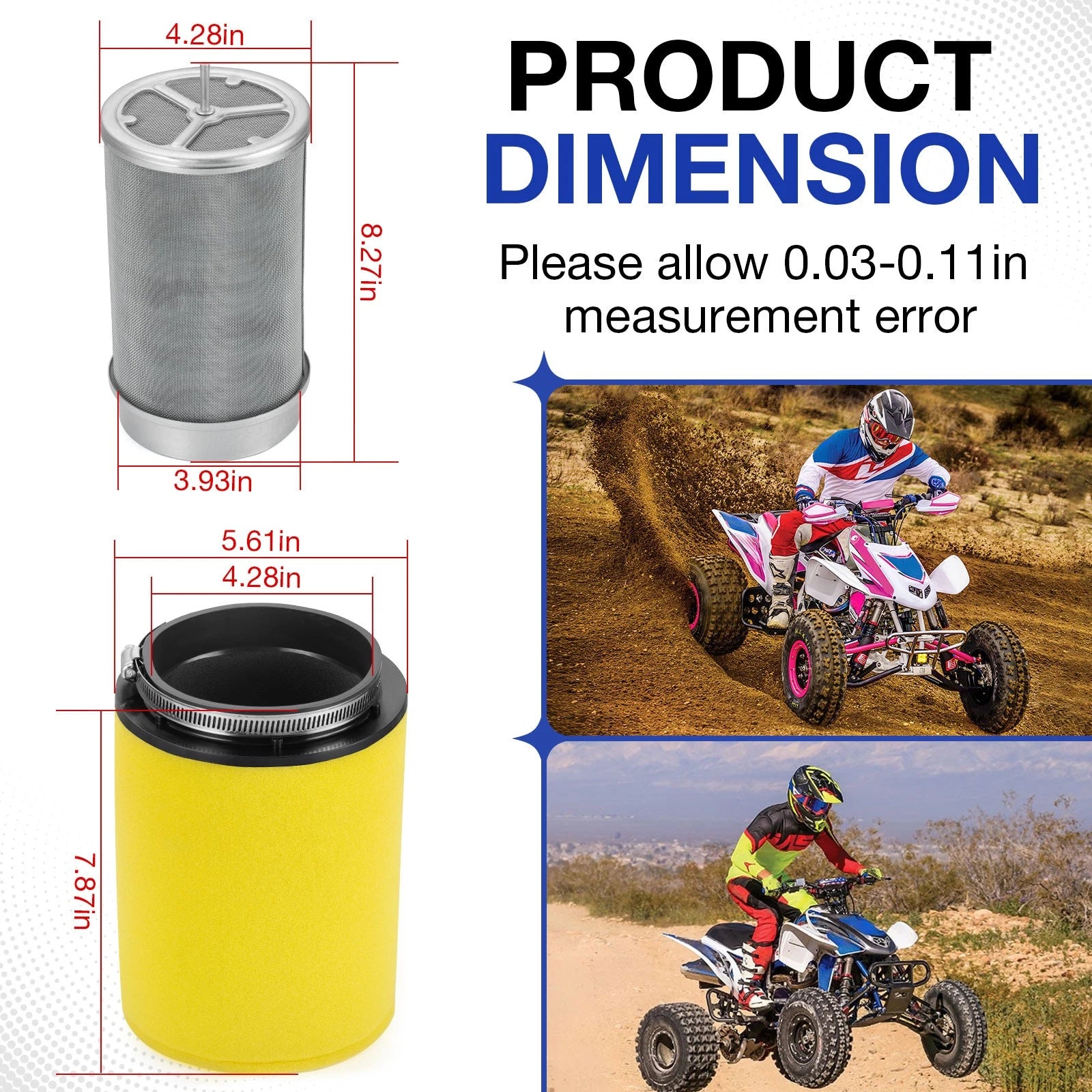 Air Filter & Body Set for Honda TRX450R/TRX450ER (2006–2009, 2012–2014)