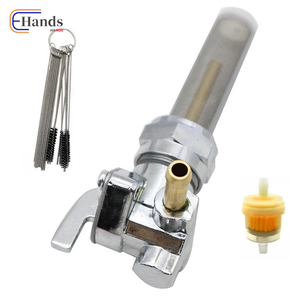 Right Spigot Petcock Fuel Valve for Harley Davidson (22MM, 62167-81, 62163-75)