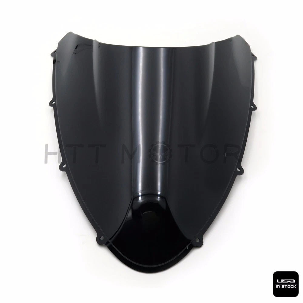 Smoke Transparent Double Bubble Windscreen Shield for Ducati 848 1098 1198 (2008–2015)