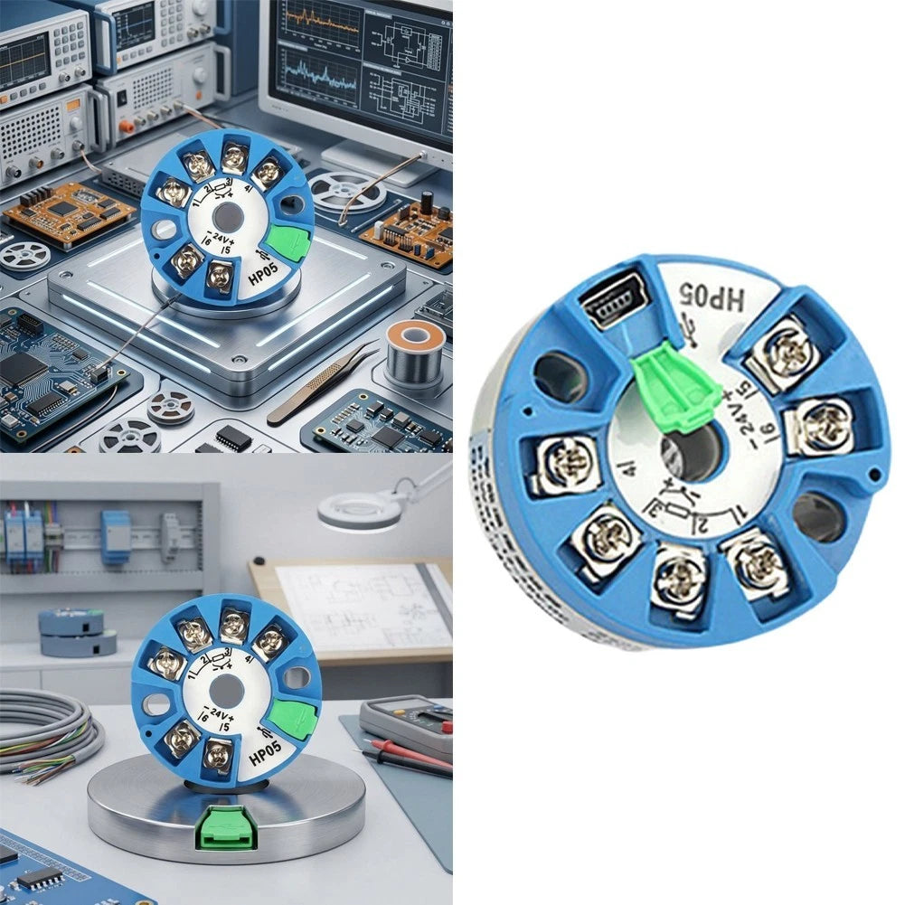 Industrial Grade RTD Transmitter 4-20mA Output 0.1% FS Accuracy