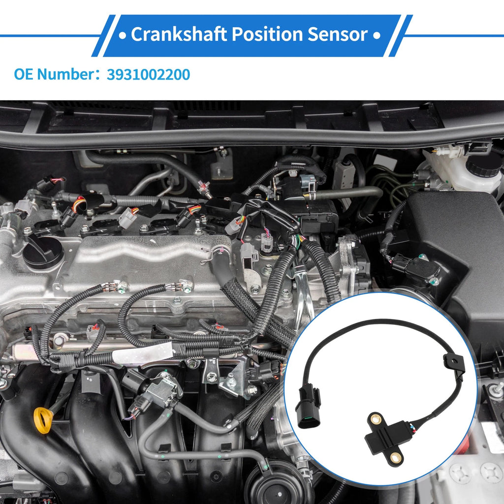 Crankshaft Position Sensor Replacement for Hyundai Getz 1.1 (2002–2009)