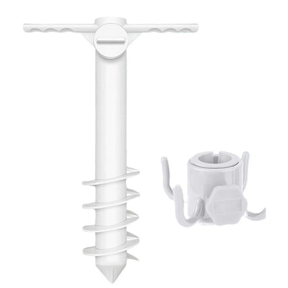Sand Anchor Hook Set for Beach Umbrellas and Canopies