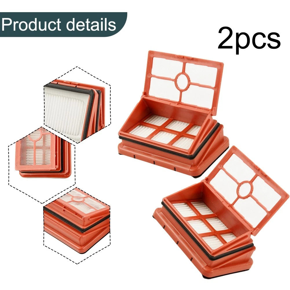 2pcs Washable Replacement Filter for Vileda JetClean Vacuum Cleaner