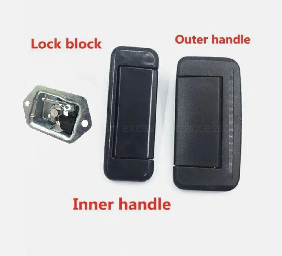 Cab Inner/Outer Handle Lock Block for Komatsu PC78US/128US/55MR