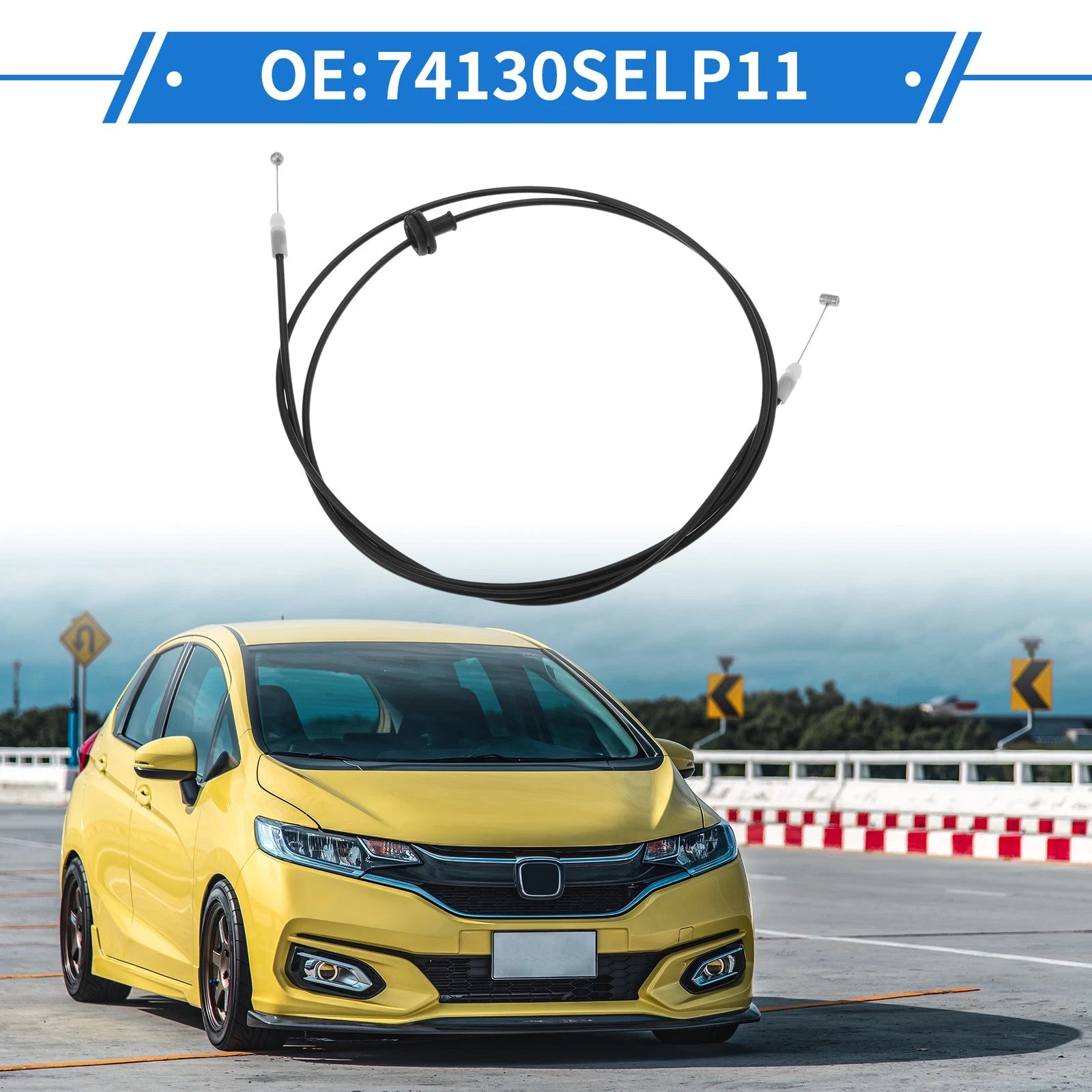 Hood Latch Release Cable for Honda Jazz Fit (2008–2013)