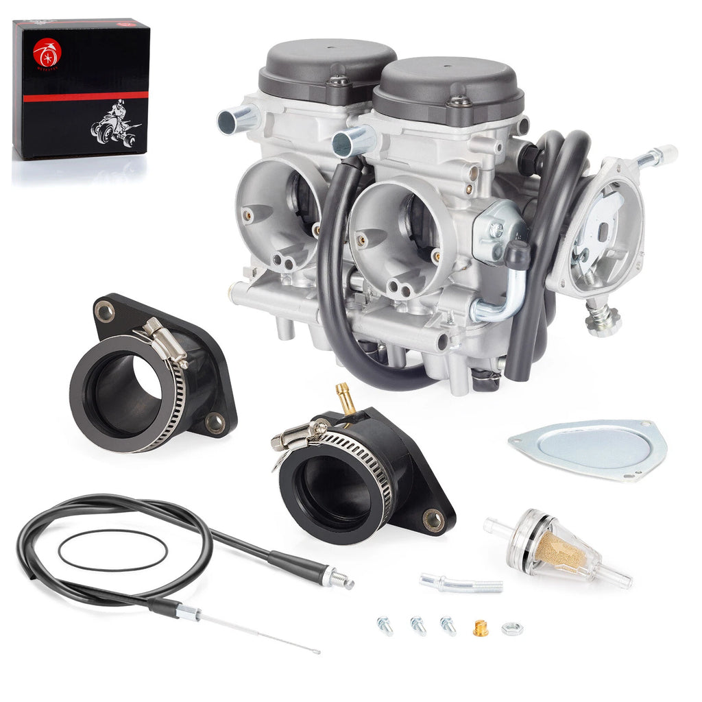 Carburetor Carb w/ Boots for Yamaha Raptor 660R YFM660 YFM660R (2001–2005) #5LP-14900-00-00
