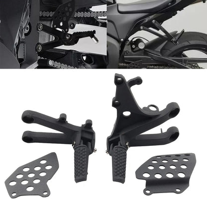 Front Driver Footrest Bracket Kit for Honda CBR600RR (2007–2024)