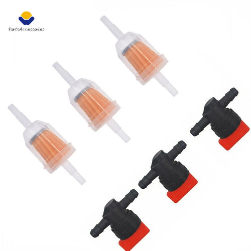 1/4" In Line Fuel Gas Filter Shut Off Valve for Oregon Toro (2007–2007)