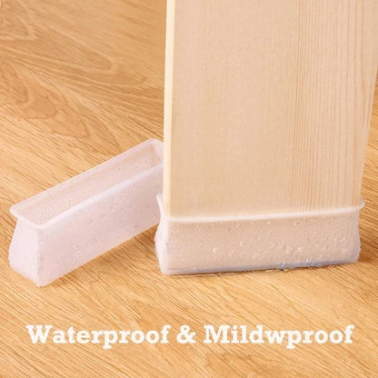 4 Pack Silicone Furniture Leg Protectors Non Slip Noise Reducing Covers