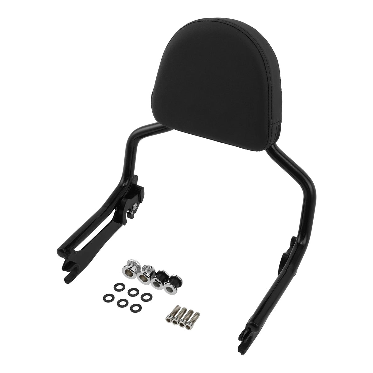 Black Rear Passenger Backrest Sissy Bar for BMW R18 (2020–2024, Classic 2021–2024)