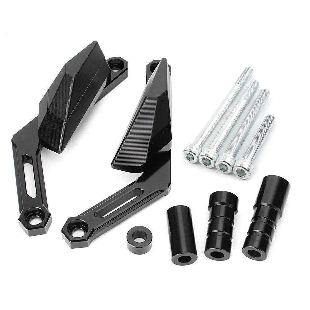 Slider Crash Protector Guard Pad for Yamaha MT-09 FZ09 (2013–2018) Black