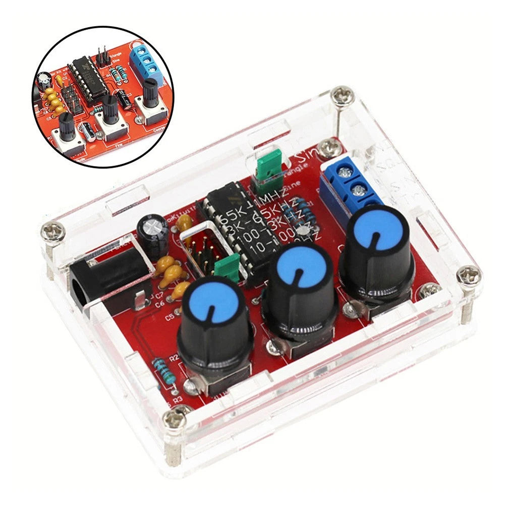 Precise Signal Generator for DIY Projects, Adjustable Frequency up to 1MHz