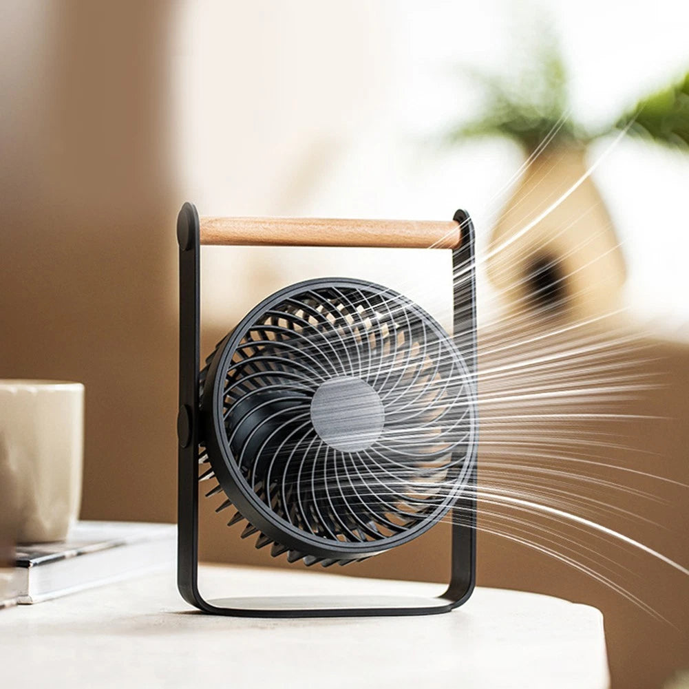 Lightweight Mini USB Desktop Fan with Quiet Performance