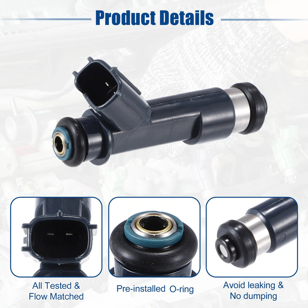 6 Fuel Injector Nozzle Replacement for Toyota Tacoma 4.0L (2005–2011)