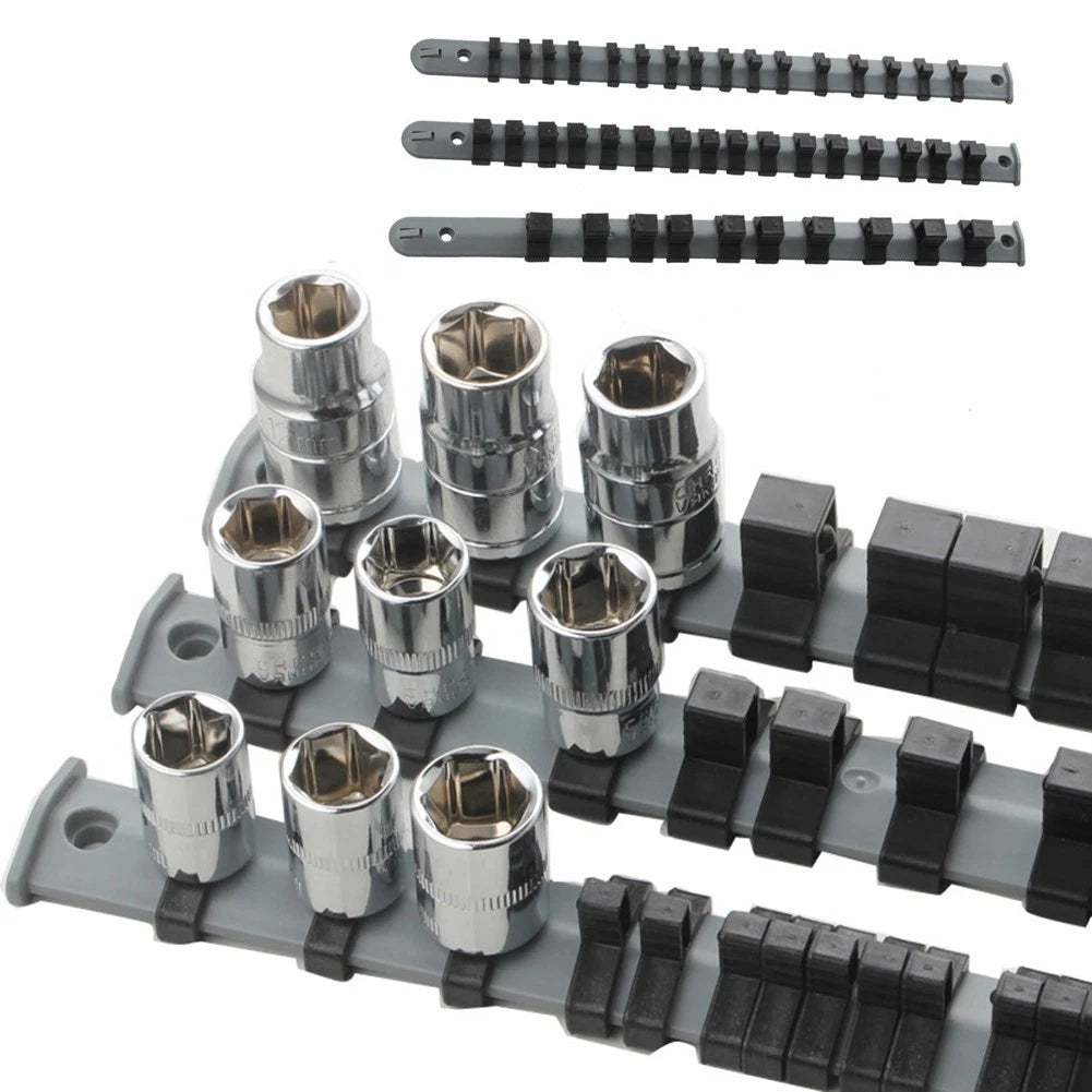 3X Socket Storage Racks for Workspace Optimization