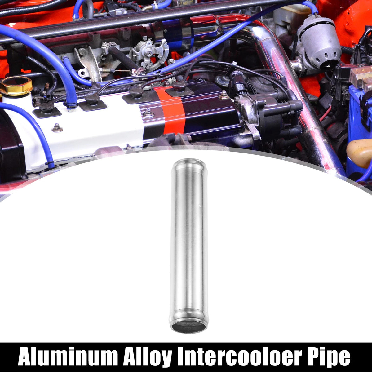 2X Intercooler Pipe Tube for Universal Fit (1.25" OD, 6" Length)
