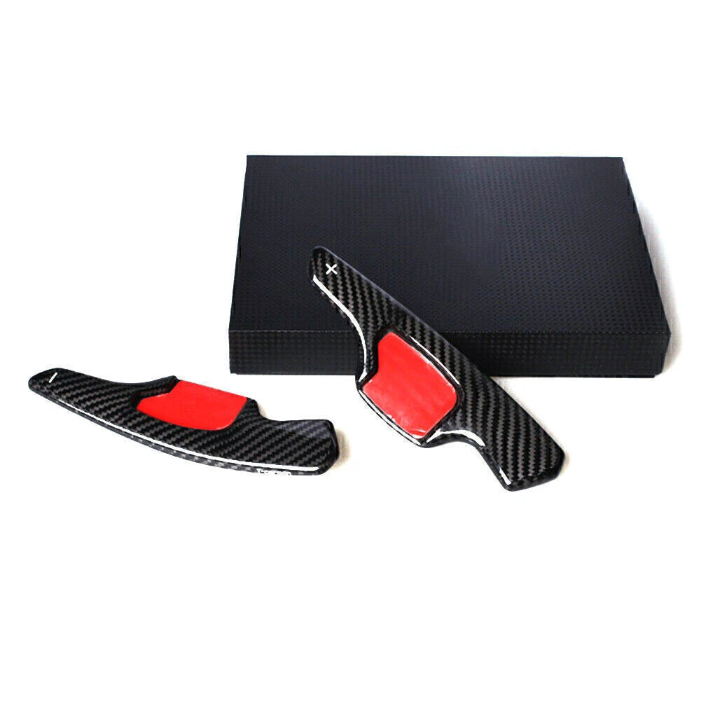2X Carbon Fiber Steering Wheel Shift Paddle Extensions for Ford Taurus