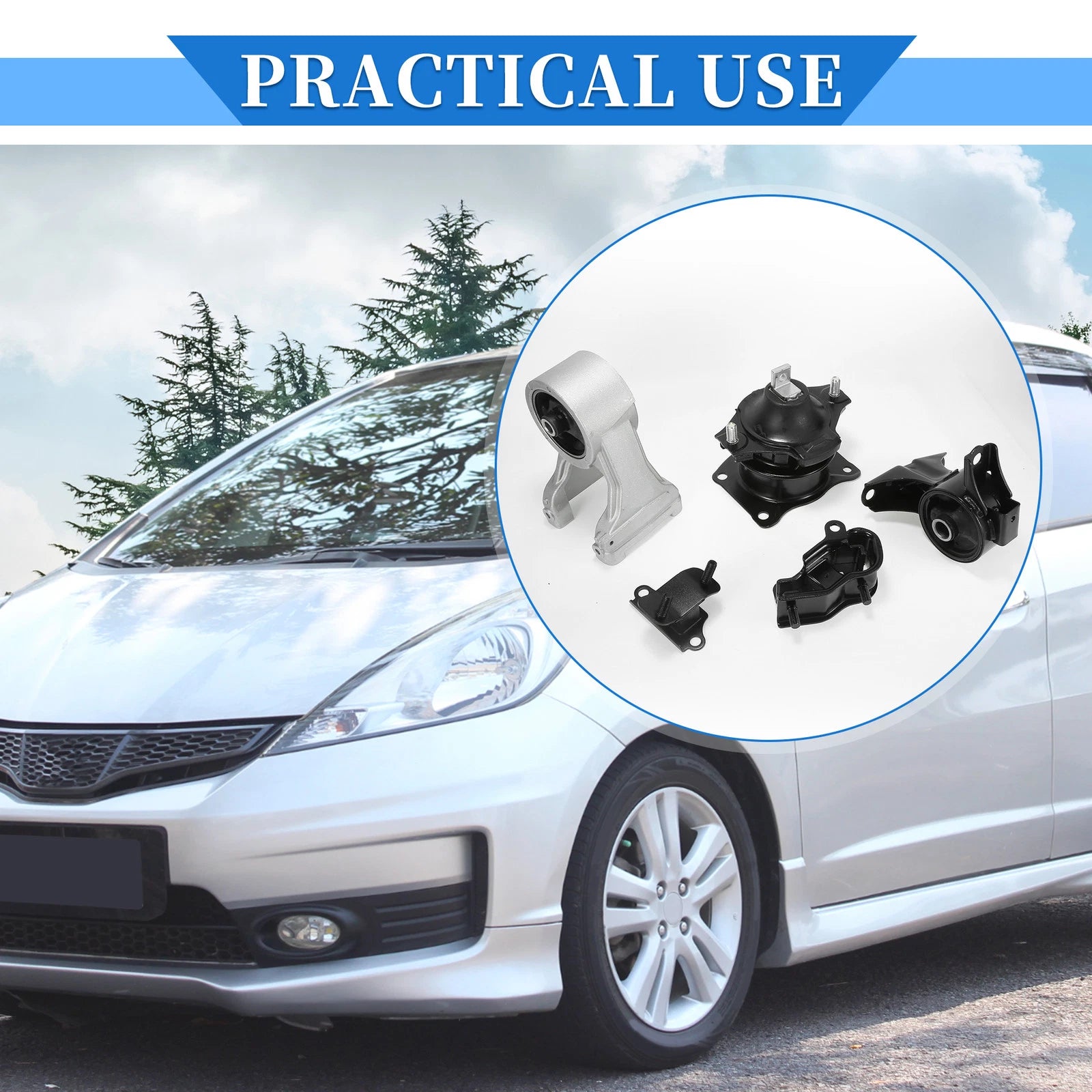 Engine Motor Mount Set for Honda Accord (1998–2002)