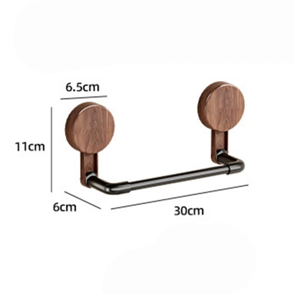 Compact Suction Cup Towel Bar for Small Bathroom Spaces