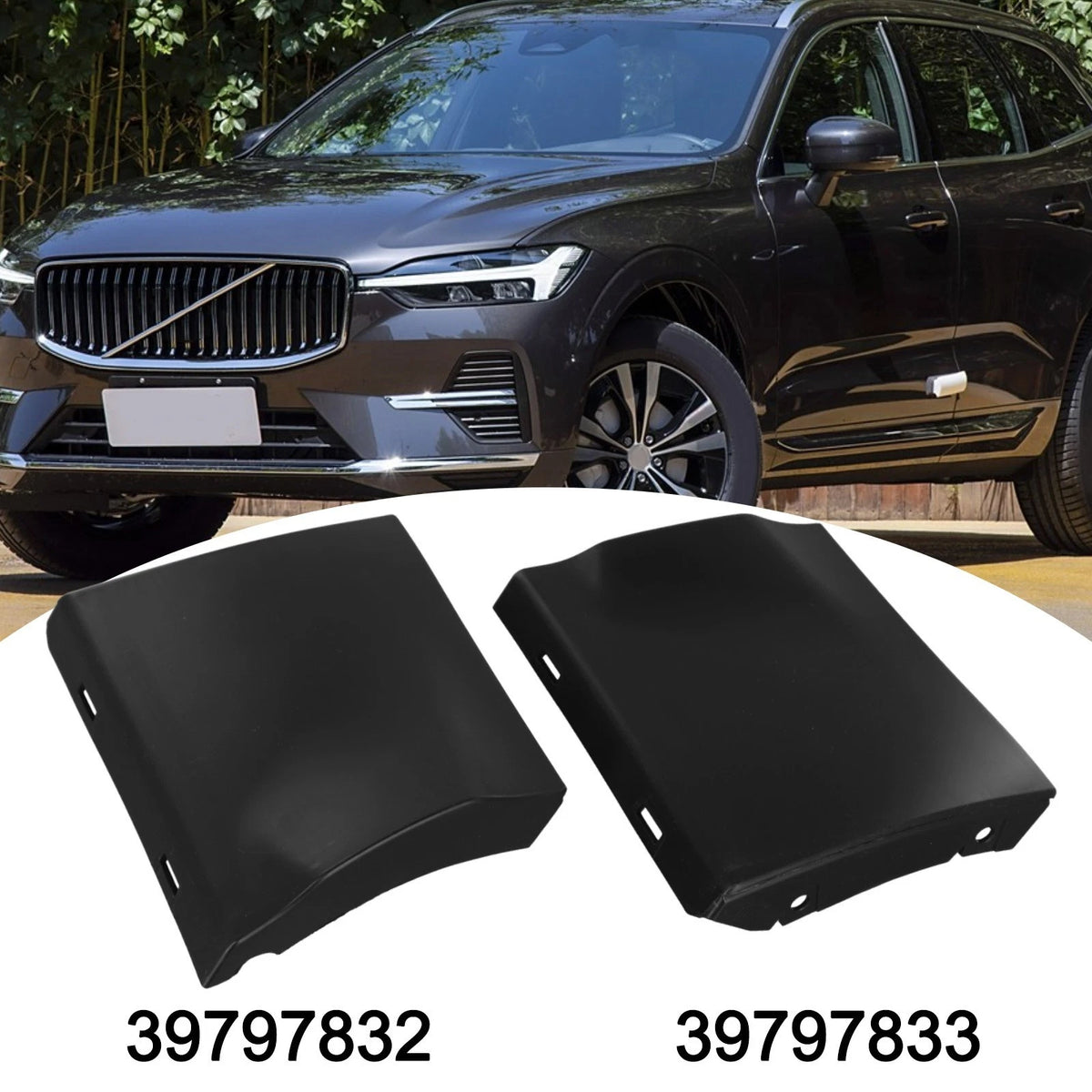 Fender Molding Trim for Volvo XC60 (2017–2023) 39797833 Black
