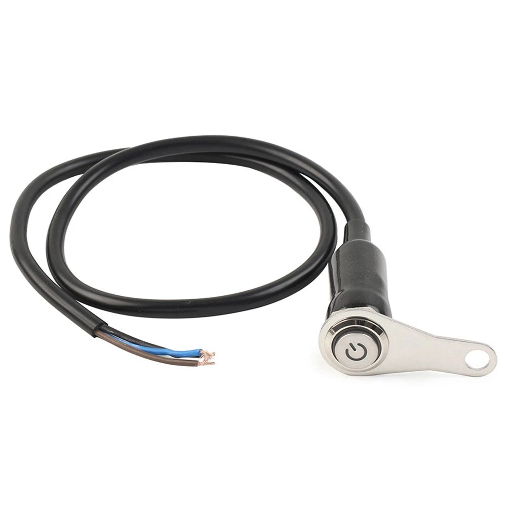 LED Switch ON/OFF for 7/8" Handlebar Mount Push Button 12V Fog Headlight