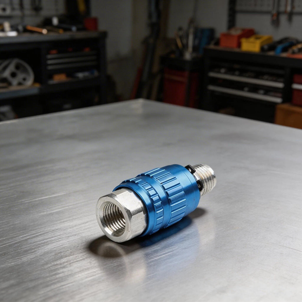 Pneumatic Tool Intake Air Flow Control Valve 1/4 Inch Thread Adjustable