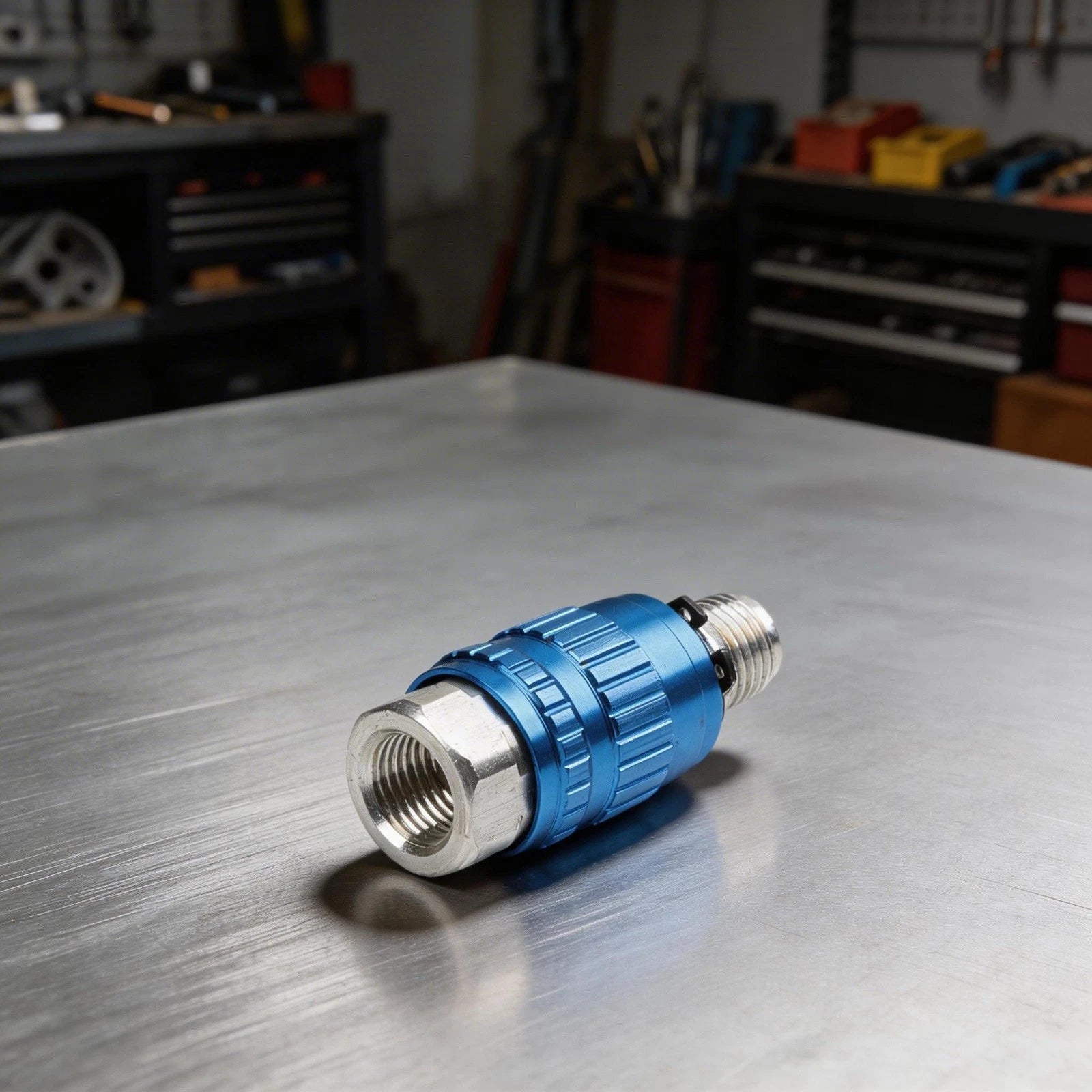 Pneumatic Tool Intake Air Flow Control Valve 1/4 Inch Thread Adjustable