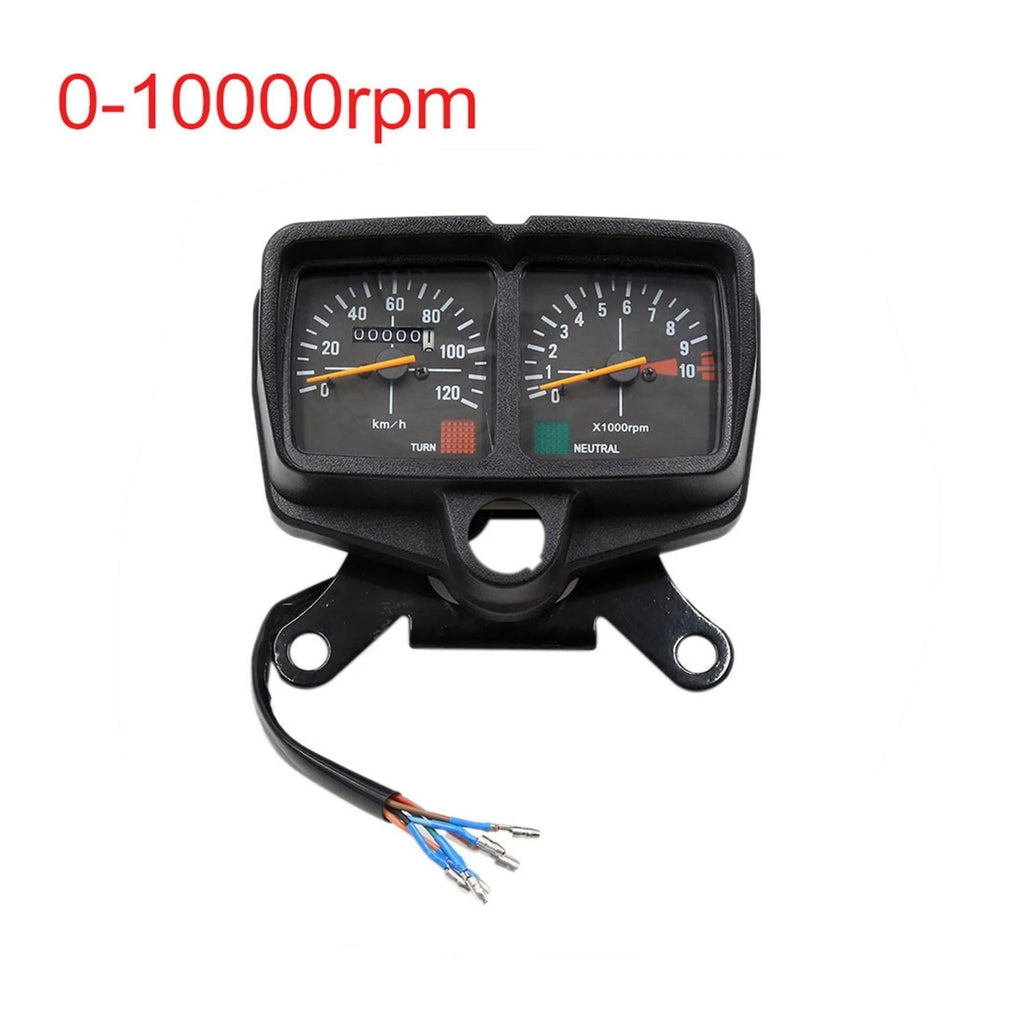 Dual Digital Odometer Tachometer Gauge for Honda CG125 (2000–2010)