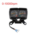 Dual Digital Odometer Tachometer Gauge for Honda CG125 (2000–2010)