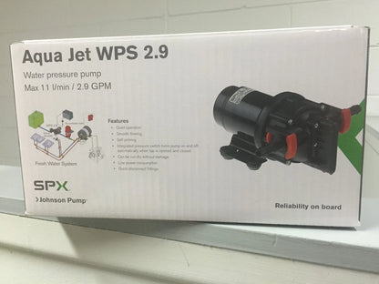 SPX Johnson Aqua Jet WPS Pump 2.9 GPM 12V for (10-13405-03)