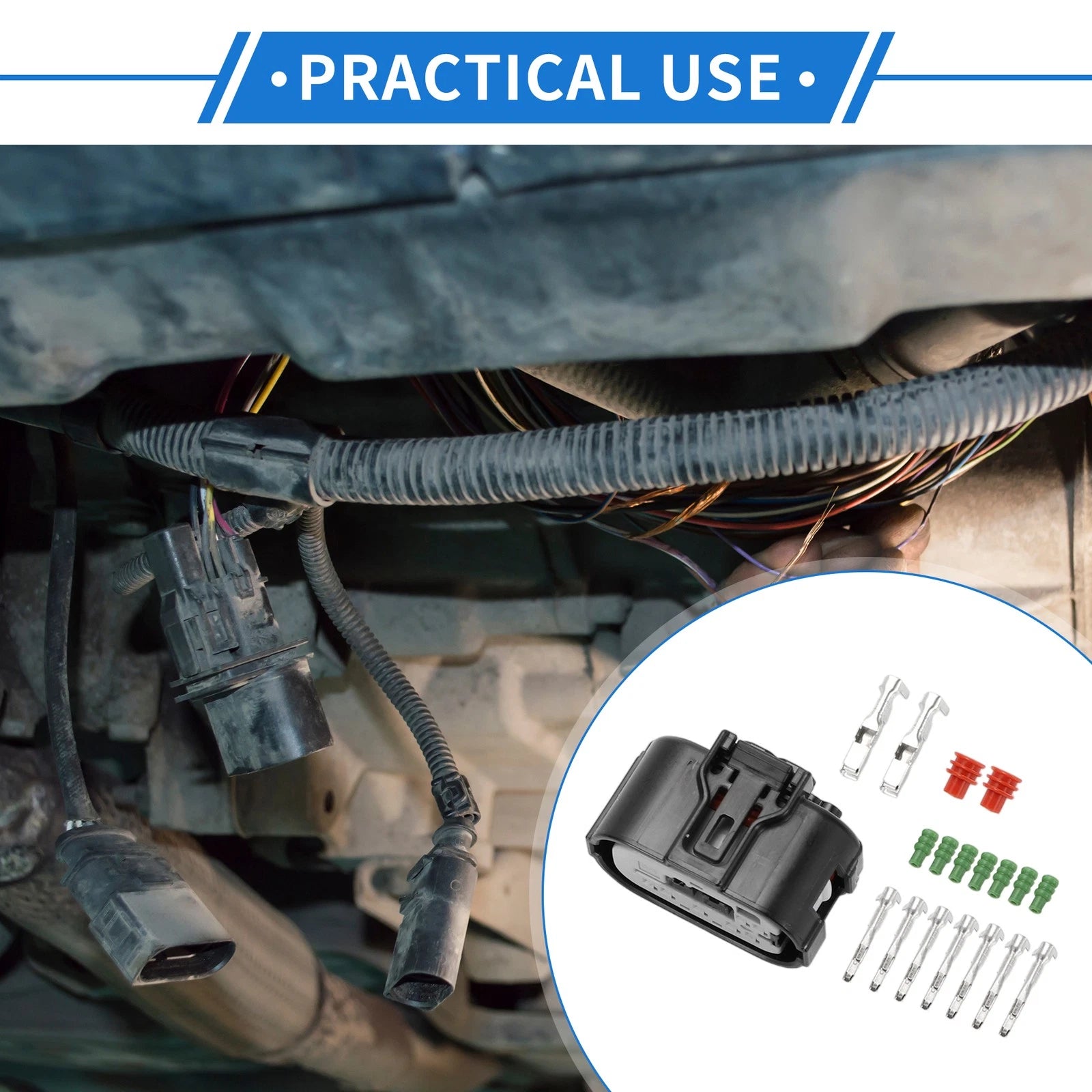 Transmission Switch AT Indicator Connector 9 Pin Replacement for Toyota Lexus (1Set) (2000–2020)