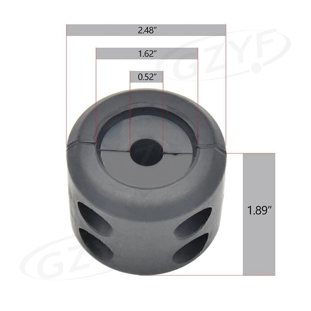 Set of 4 Rubber Cable Hook Stoppers for ATV UTV Winch