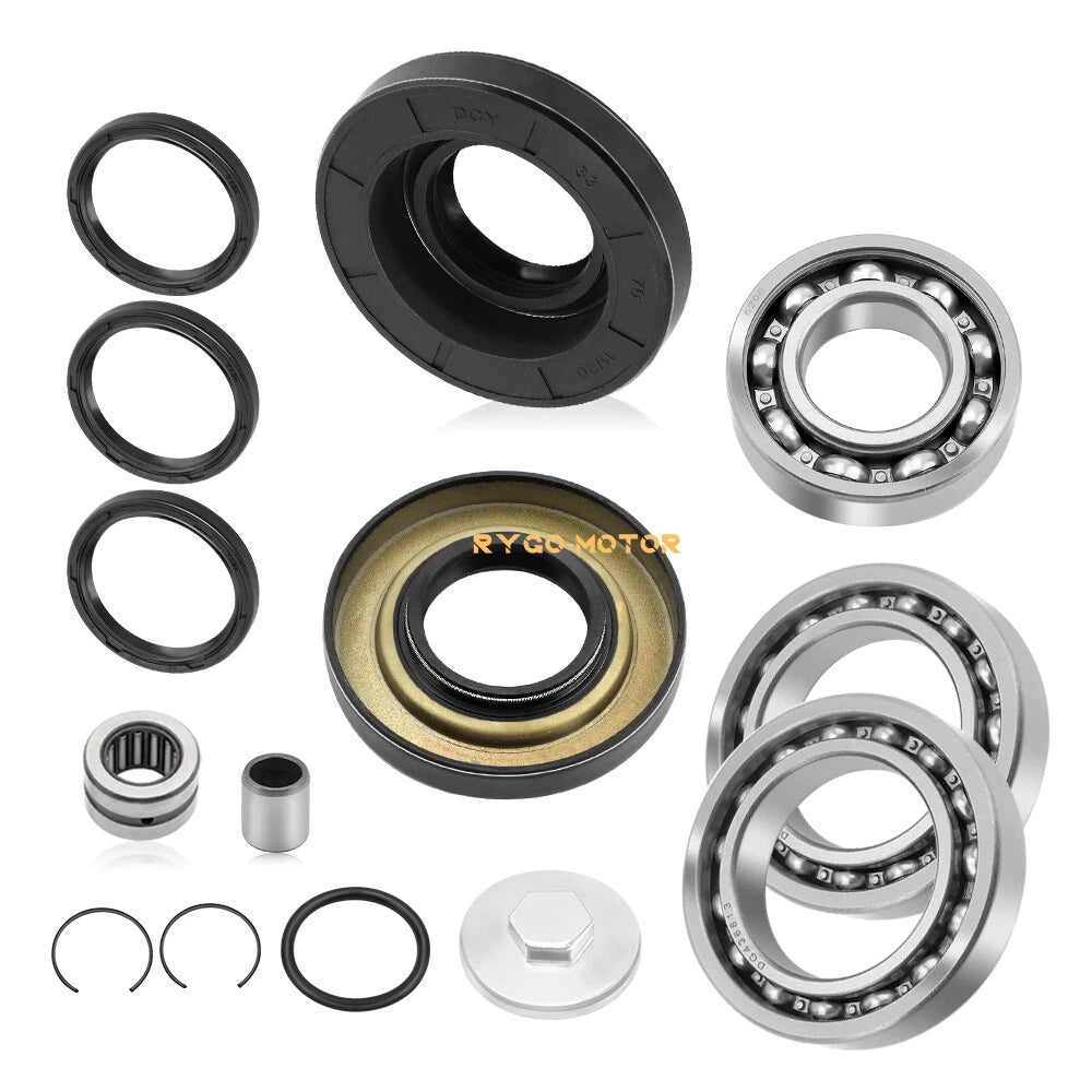 Rear Differential Bearings Seals Kit for Honda Recon 250 TRX250/250TE/TM (1997–2023)