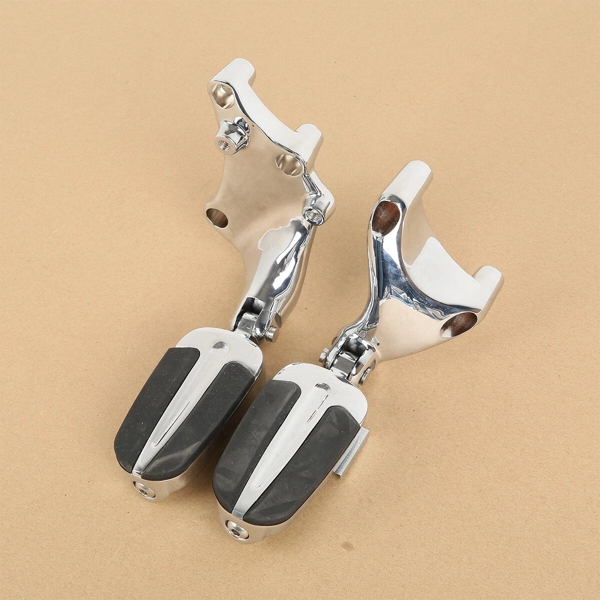 Passenger Foot Pegs with Mount Bracket for Harley Sportster 883 1200 (2014–2022)