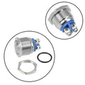 Push Button Switch 12V 16mm DC Momentary for