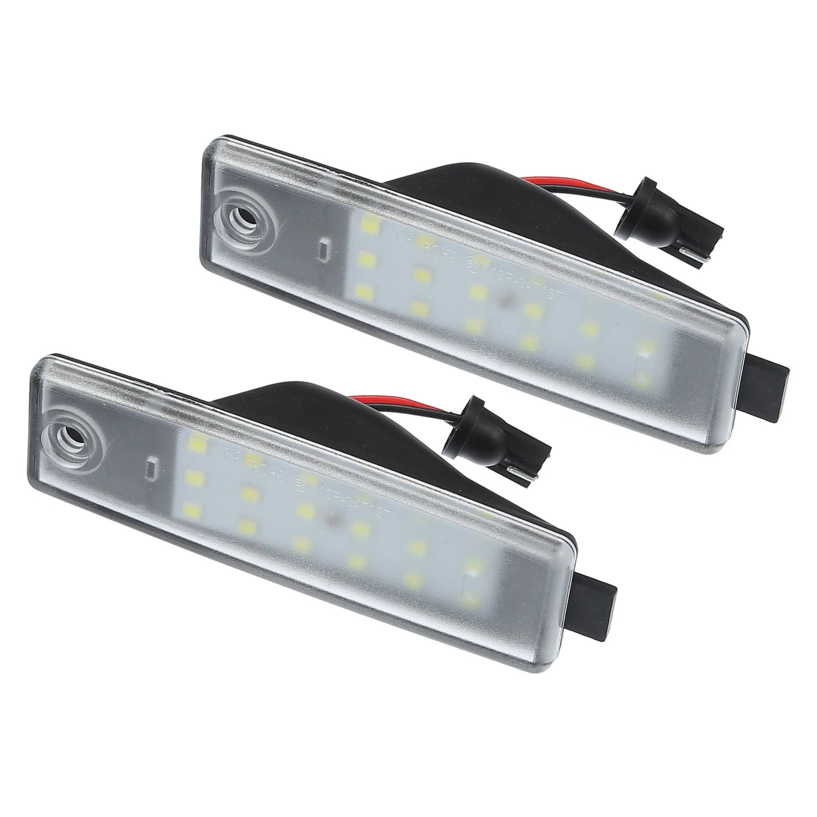 White LED License Plate Light Pair Replacement for Toyota RAV4 (2010–2014)