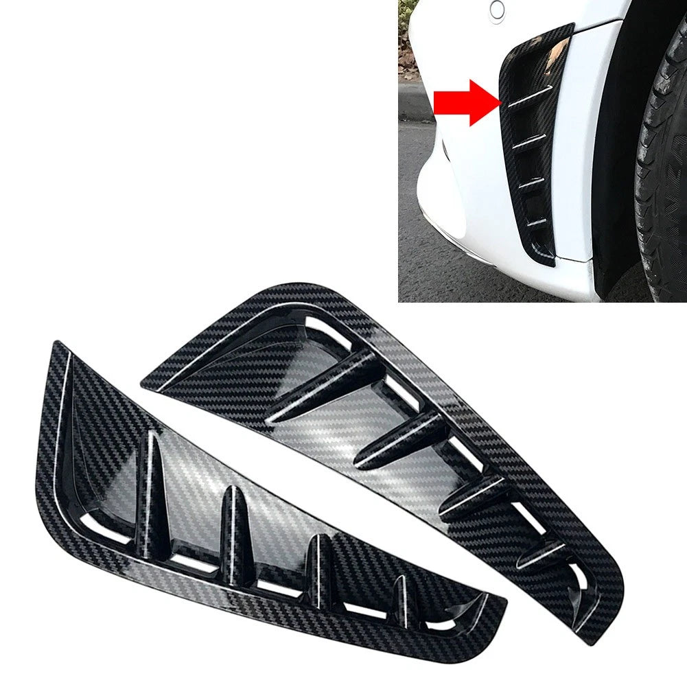 Front Bumper Spoiler Side Air Intake Cover for Benz C-Class W205 (2019–2021)