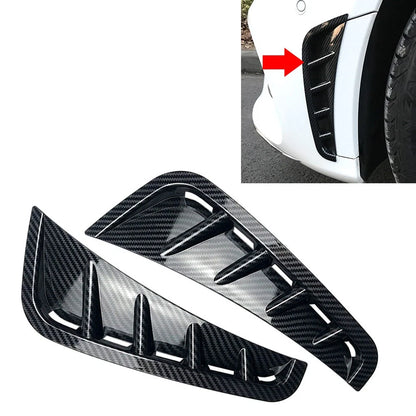 Front Bumper Spoiler Side Air Intake Cover for Benz C-Class W205 (2019–2021)