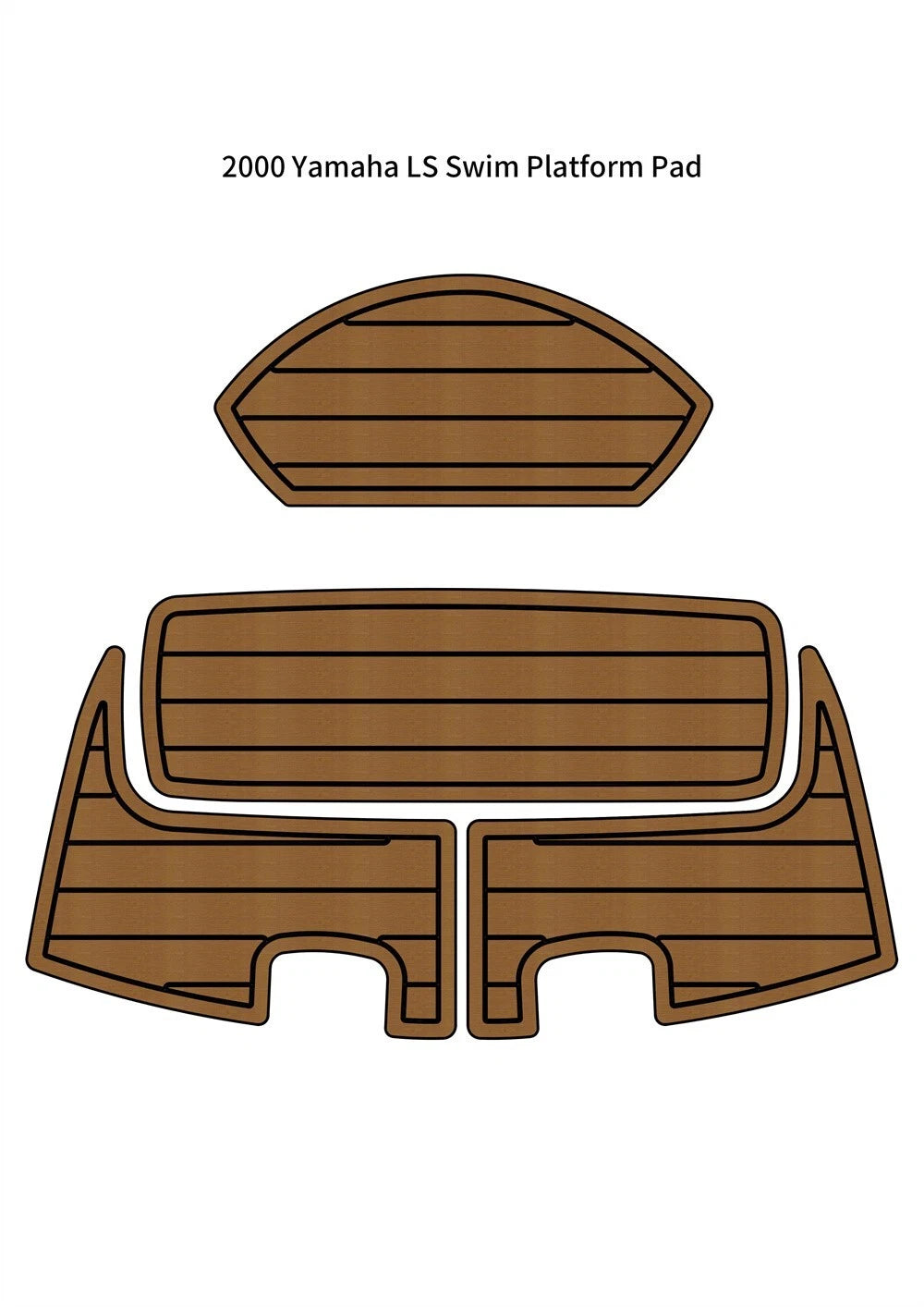 EVA Foam Swim Platform Pad for Yamaha LS (2000)