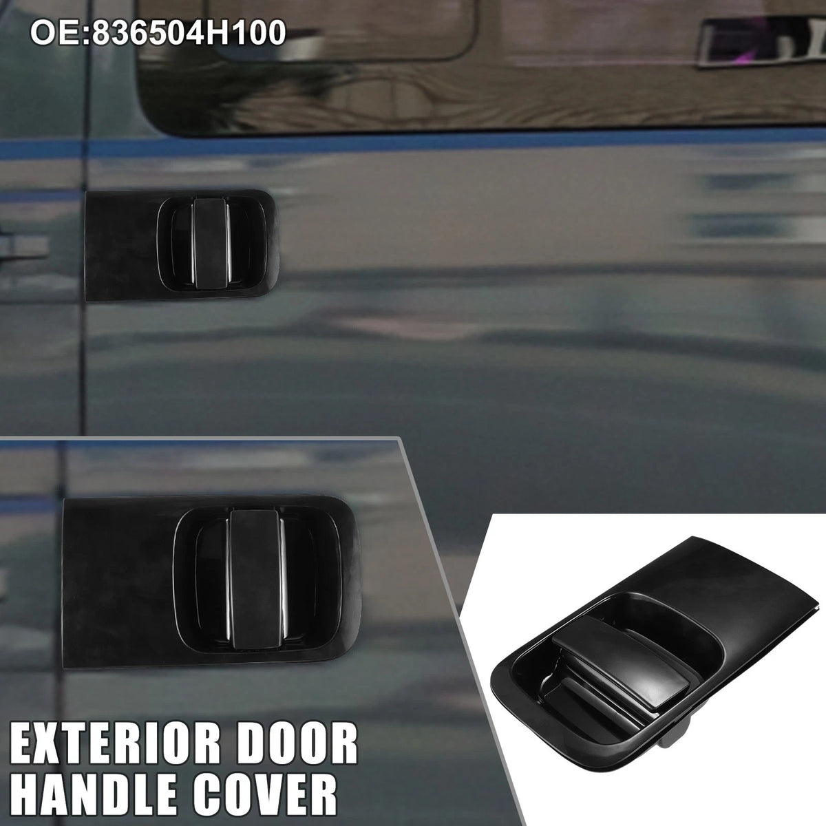 Rear Left Car Exterior Door Handle Replacement for Hyundai H-1 (2007–2019)