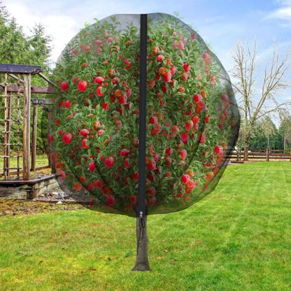 Fruit Tree Protection Netting with Drawstring and Zipper for Garden Use