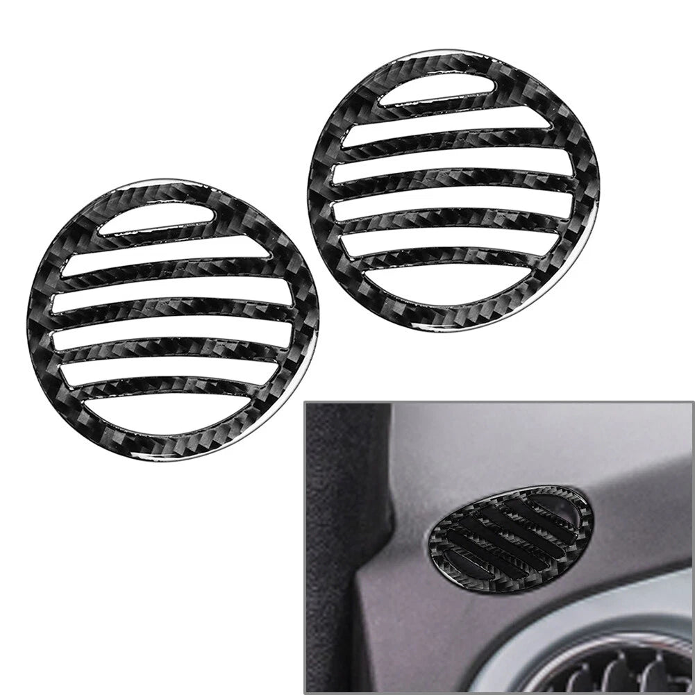 Dashboard Defogger Air Vent Panel Cover Trim for Fiat 500 (2012–2015)
