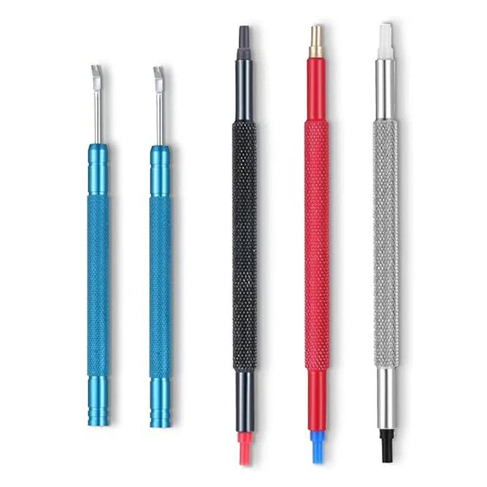 3 Hand Pressers & 2 Dial-Safe Removers for Watch Repair