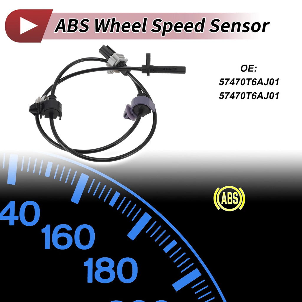 ABS Wheel Speed Sensor Replacement Rear Right for Honda Odyssey (2005–2010)