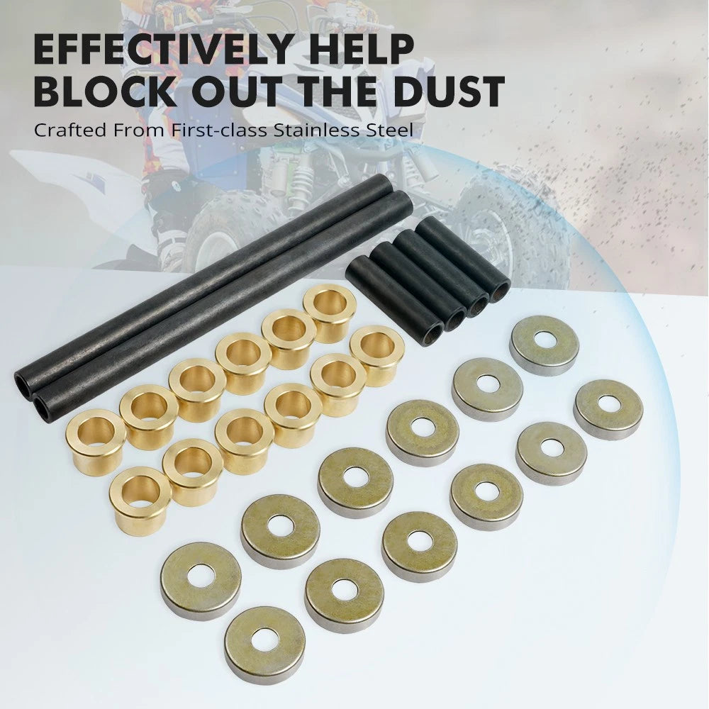 Upper & Lower A-Arm Bushing Shaft Dust Seal Kit for Yamaha Raptor 700 (2006–2023)