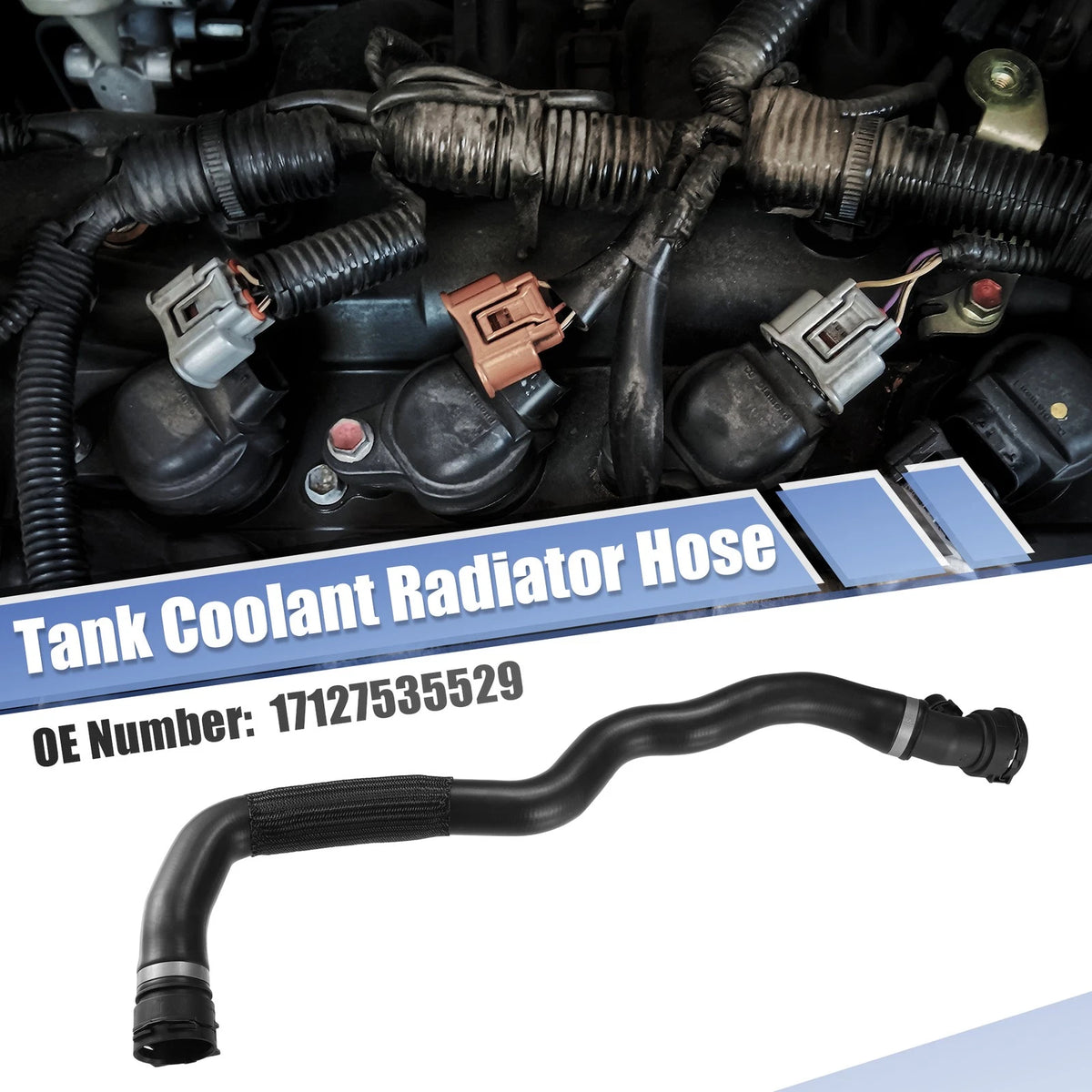 Radiator Expansion Tank Hose Pipe Replacement for BMW G01 (2016–2020)